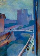 Henri Matisse A Glimpse of Notre Dame in the Late Afternoon oil painting on canvas